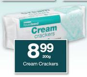 HouseBrand Cream Crackers-200g