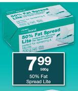 Housebrand 50% Fat Spread Lite-500g