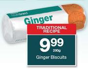 HouseBrand Ginger Biscuits-200g