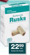 HouseBrand Buttermilk Rusks-500g