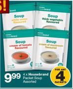 Housebrand Packet Soup-For 4