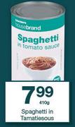 HouseBrand Spaghetti In Tamatiesous-410g