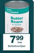 HouseBrand Butter Beans In Brine-410g