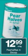HouseBrand Peerhelftes In Stroop-410g
