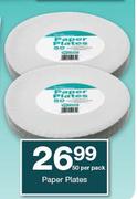 Housebrand Paper Plates-50 Per Pack