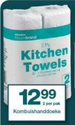 Housebrand Kombuishanddoeke-2 Per Pak