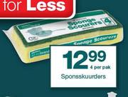 Housebrand Sponsskuurders-4 Per Pack