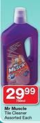 Mr Muscle Tile Cleaner-750ml Each