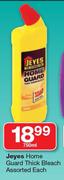 Jeyes Home Guard Thick Bleach-750ml Each