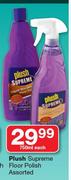 Plush Supreme Floor Polish-750ml Each