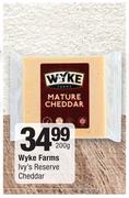 Wyke Farms Ivy's Reserve Cheddar-200gm