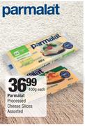 Parmalat Processed Cheese Slices Assorted-400gm Each