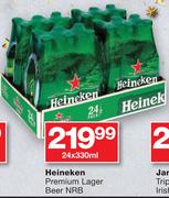 Heineken Premiuim Lager Beer NRB-24X330ml