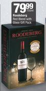 Roodeberg Red Blend With Glass Gift Pack-750ml
