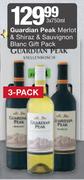 Guardian Peak Merlot & Shiraz & Sauvignon Blanc Gift Pack-3X750ml