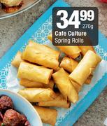 Cafe Culture Spring Rolls-270gm