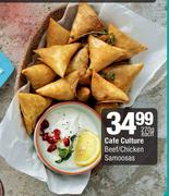 Cafe Culture Beef/Chicken Samoosas-270gm Each