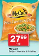 McCain Ertjies, Wortels & Mielies-1Kg