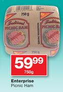 Enterprise Picnic Ham-750gm