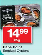 Cape Point Smoked Oysters-85gm