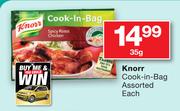 Knorr Cook-In-Bag Assorted-35gm