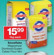 Snowflake Magwenya/Dombolo/Queen Cakes Flour Mix-1Kg Each