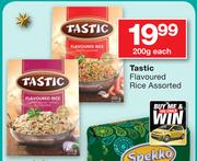 Tastic Flavoured Rice Assorted-200gm Each