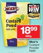 Moir's Custard Powder Refill-500gm
