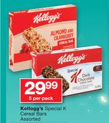 Kellogg's Special K Cereal Bars Assorted-5 Per Pack