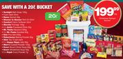 Christmas Hamper Bucket-20Ltr