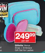 Gillette Venus Snap + Embrace Gift Set For Ladies-Per Set