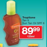 Tropitone Tan It Sun Tan Oil SPF 6-125ml