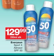 Everysun Sport X Aerosol SPF 50-250ml elk
