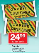 Garbie Super Saver Refuse Bags 2-Per Pack