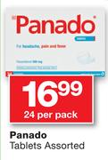 Panado Tablets 24-Per Pack
