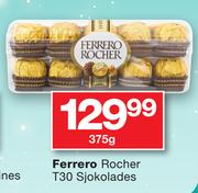 Ferrero Rocher T30 Sjokolades-375gm