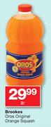 Brookes Oros Original Orange Squash-2Ltr