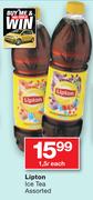 Lipton Ice Tea Assorted-1.5Ltr Each