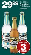 Frankie's Cold Drinks Assorted-3 x 500ml