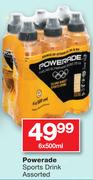 Powerade Sports Drink Assorted-6 x 500ml