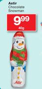 Astir Chocolate Snowman-40g