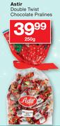 Astir Double Twist Chocolate Pralines-250g