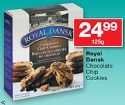 Royal Dansk Chocolate Chip Cookies-125gm
