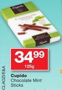 Cupido Chocolate Mint Sticks-125gm