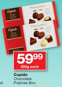 Cupido Chocolate Pralines Box-250gm Each