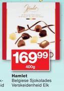 Hamlet Belgiese Sjokolades Verskeidenheid-400gm Elk