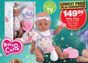 Baby Cutie Drink & Wet Hard Body Doll 41 Cm-Each