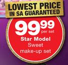 Star Model Sweet Make-Up Set-Per Set