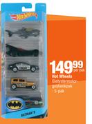 Hot Wheels Gietystermotor-Geskenkpak 5 Pak-Per Pak