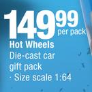 Hot Wheels Die-Cast Car Gift Pack-Per Pack